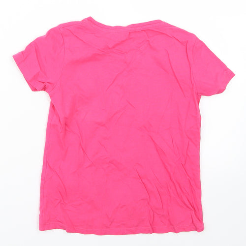 Blue Zoo Girls Pink   Basic T-Shirt Size 5-6 Years