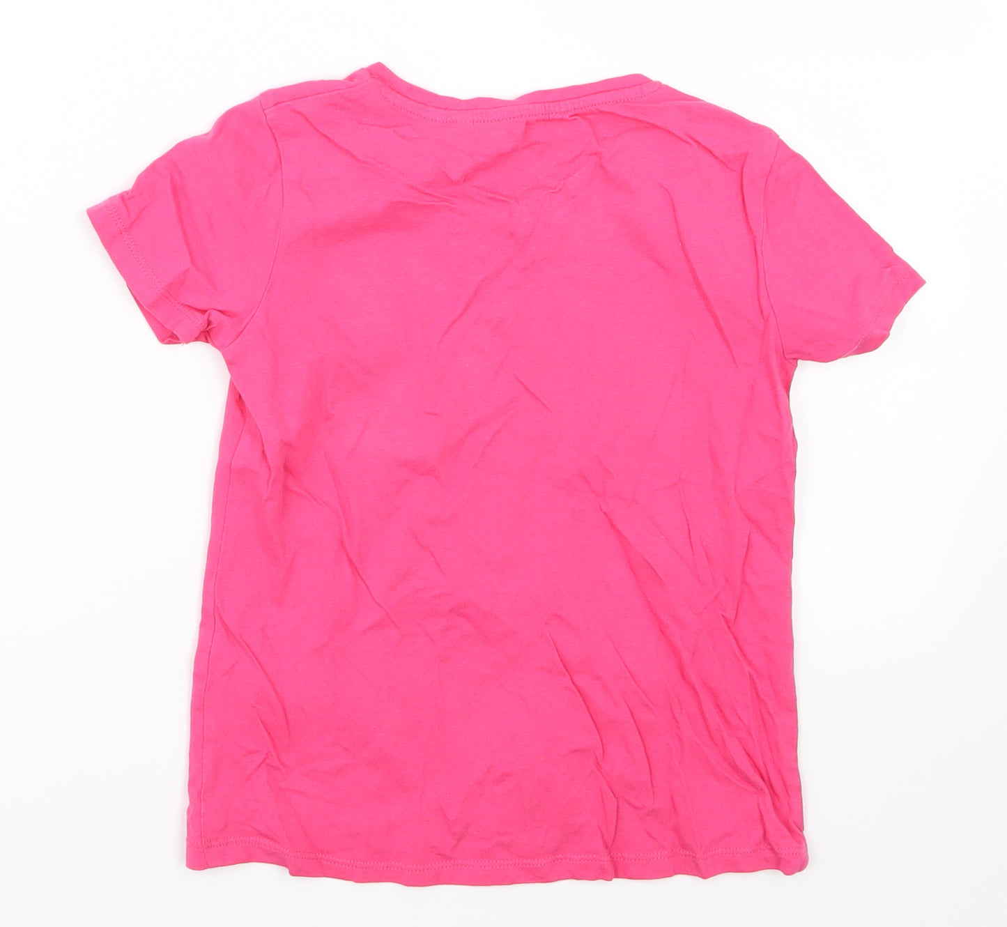 Blue Zoo Girls Pink   Basic T-Shirt Size 5-6 Years