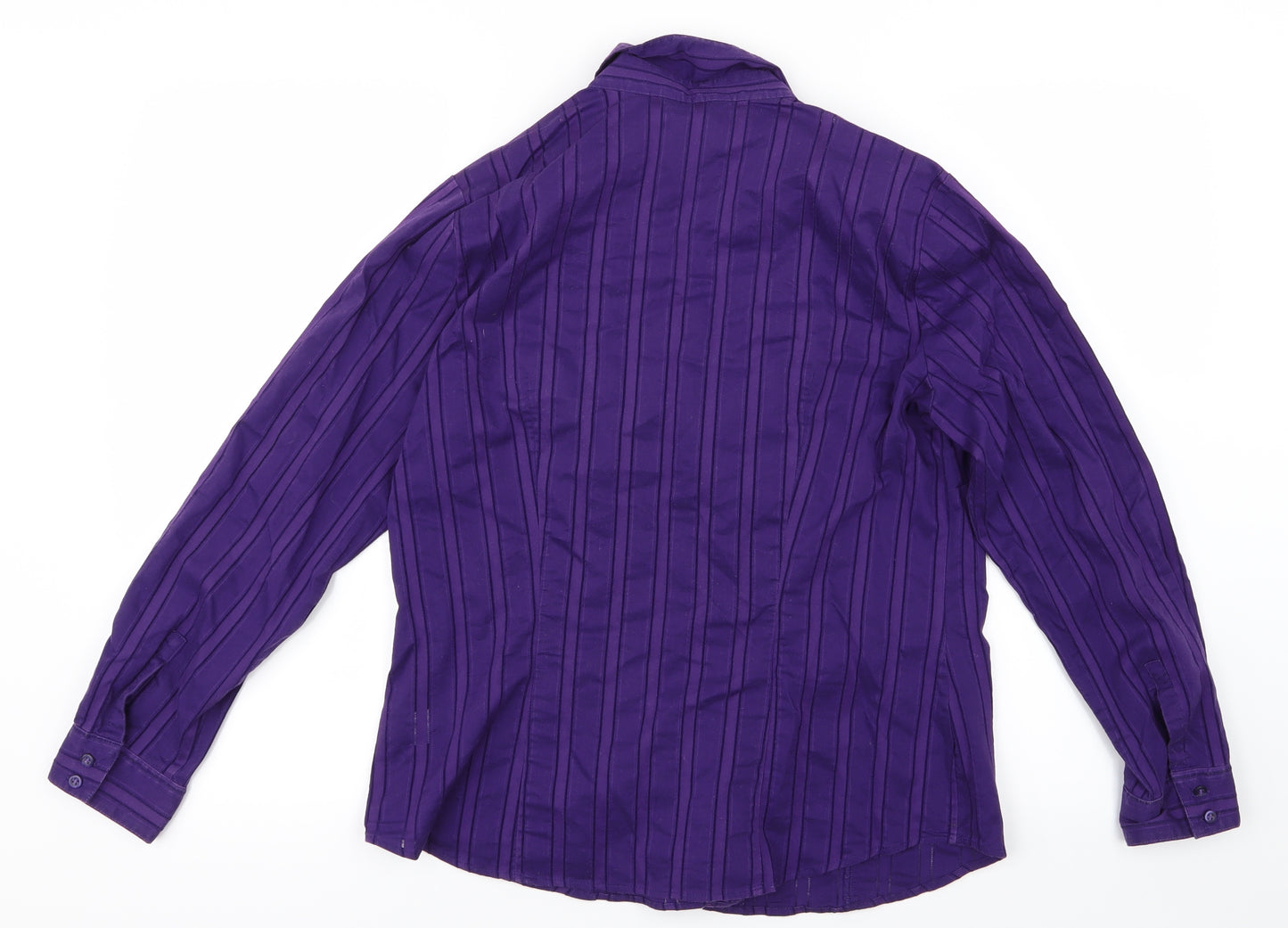 Marks and Spencer Womens Purple   Basic Blouse Size 16