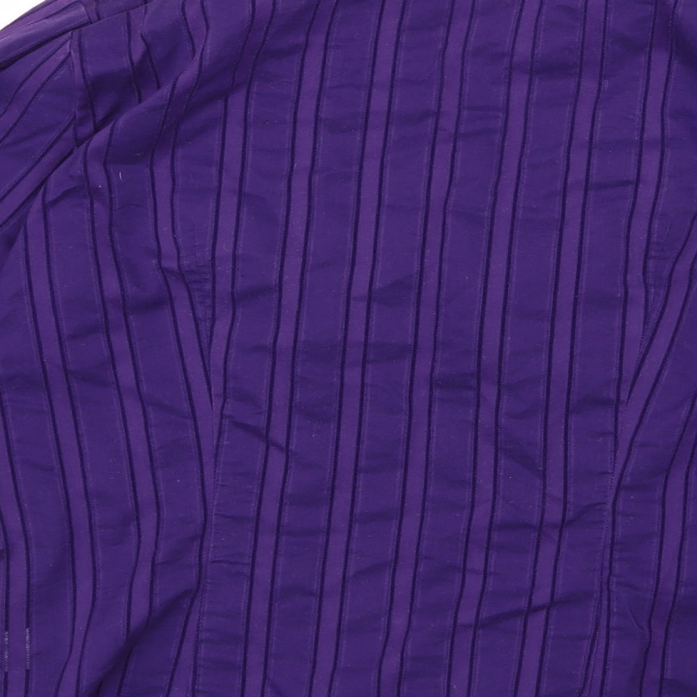 Marks and Spencer Womens Purple   Basic Blouse Size 16