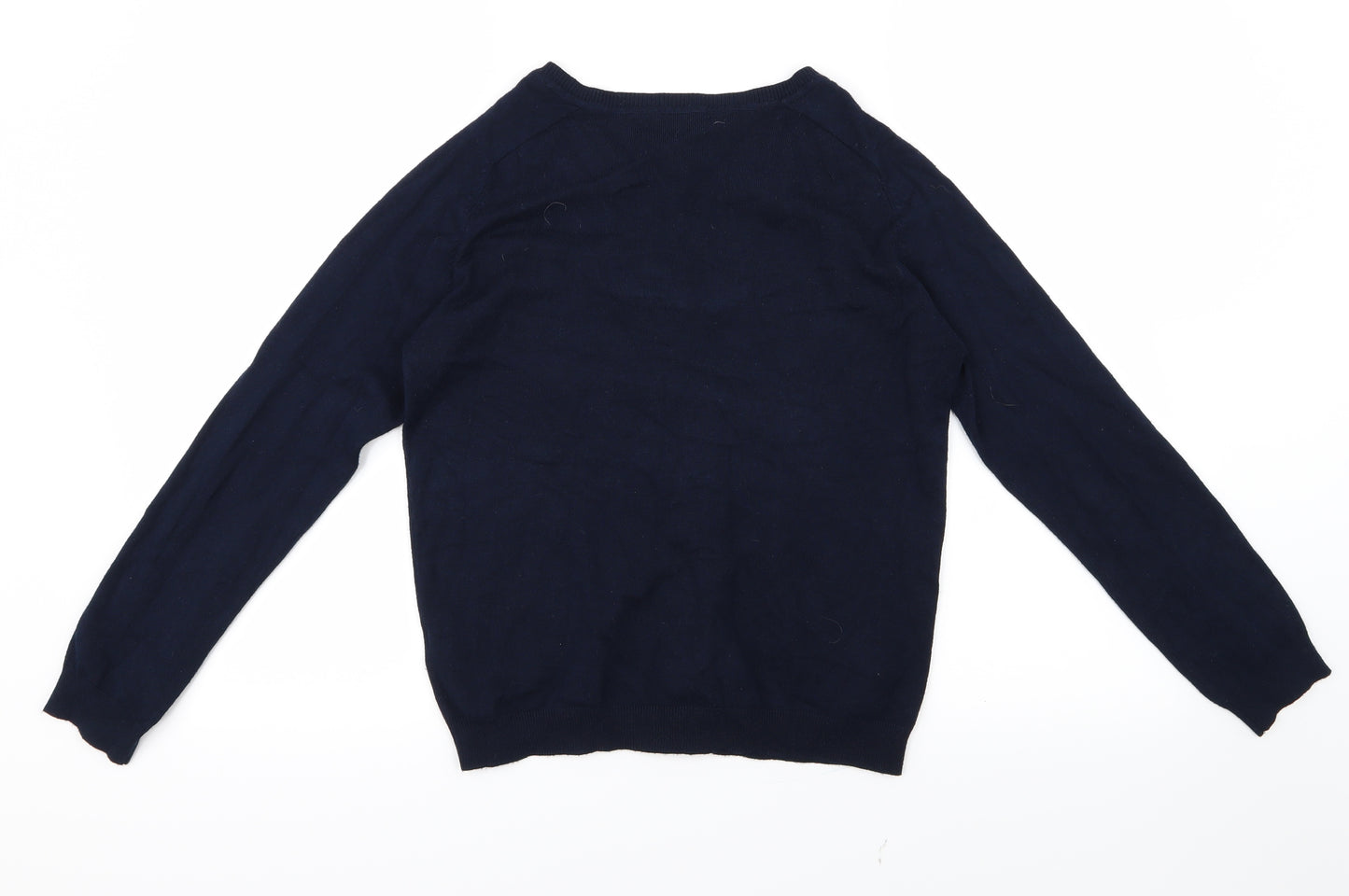 Dorothy Perkins Womens Blue  Knit Cardigan Jumper Size 12