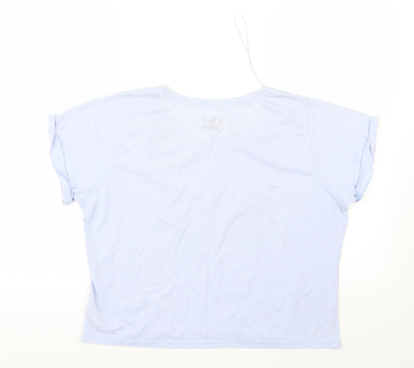 F&F Womens Blue Geometric  Top Pyjama Top Size 12