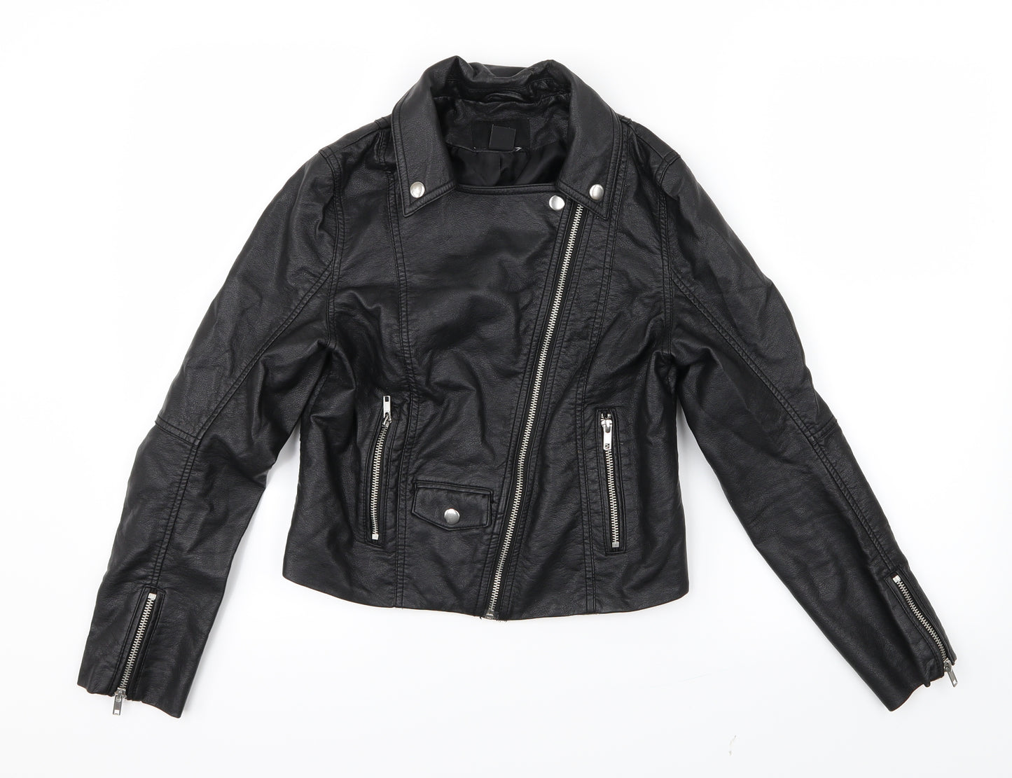 H&M Womens Black   Jacket  Size 6