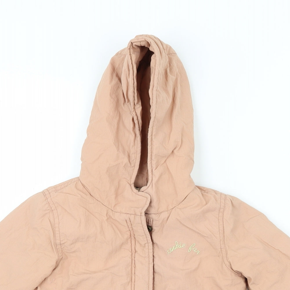 Zara Girls Pink   Jacket Coat Size 12-18 Months