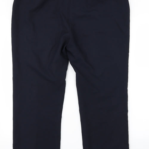 Bonmarché Womens Blue   Trousers  Size 16 L28 in