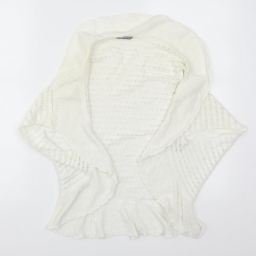 Per Una Womens White   Cardigan Jumper Size M