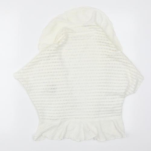 Per Una Womens White   Cardigan Jumper Size M