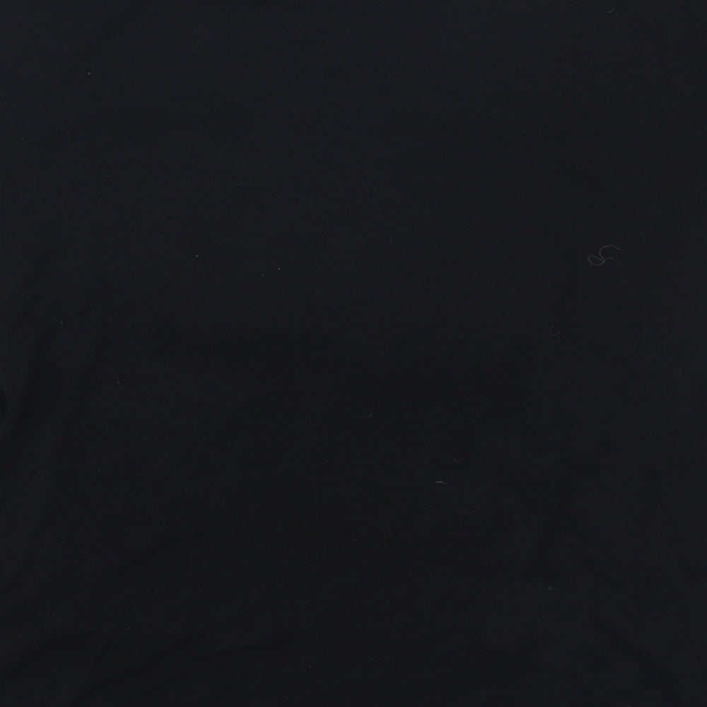 River Island Girls Black   Basic T-Shirt Size 5-6 Years  - Chic