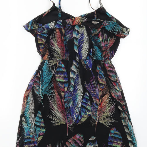 Dynamite Womens Multicoloured   Mini  Size XS  - Feather Print