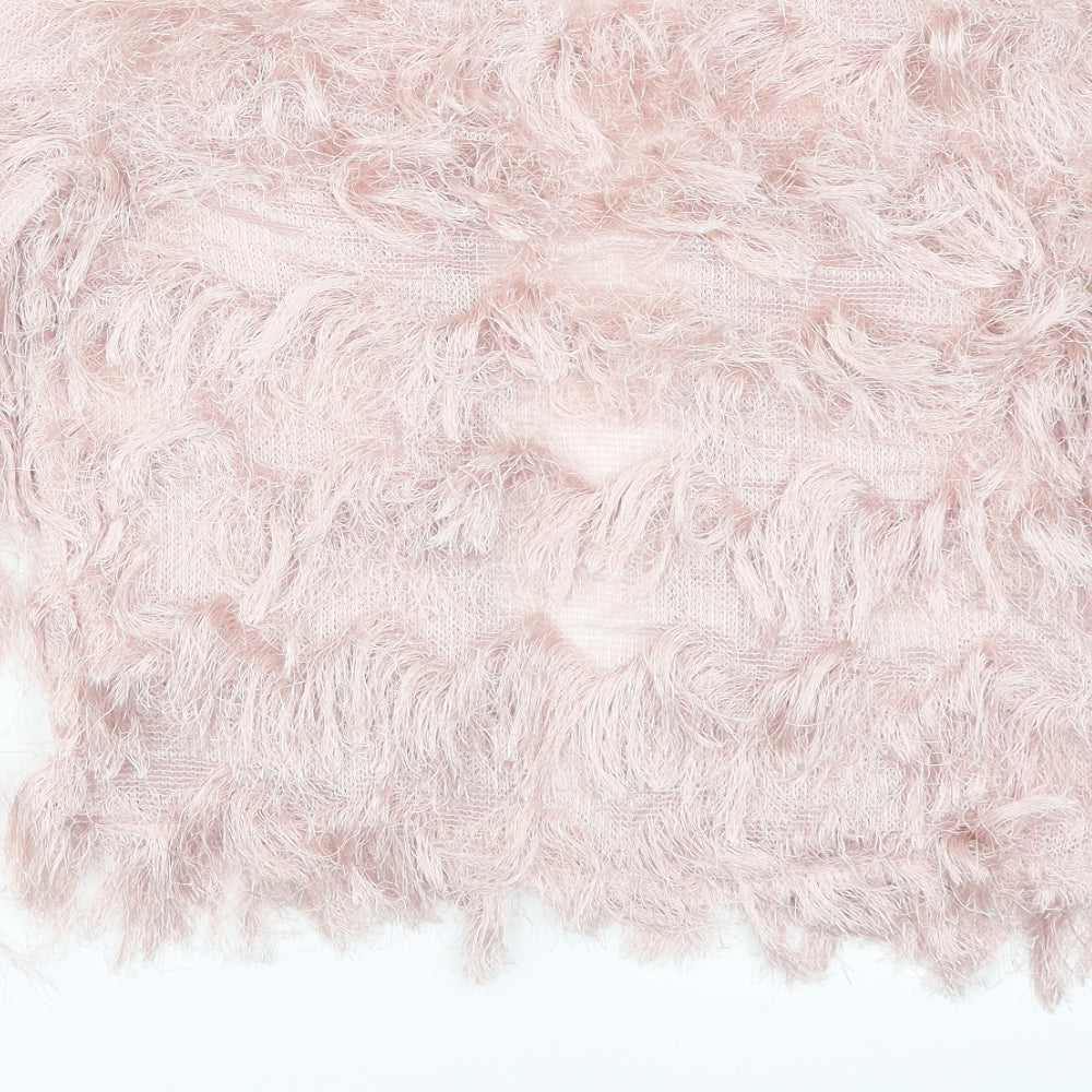 Primark Womens Pink   Cardigan Jumper Size XS  - Fluffy
