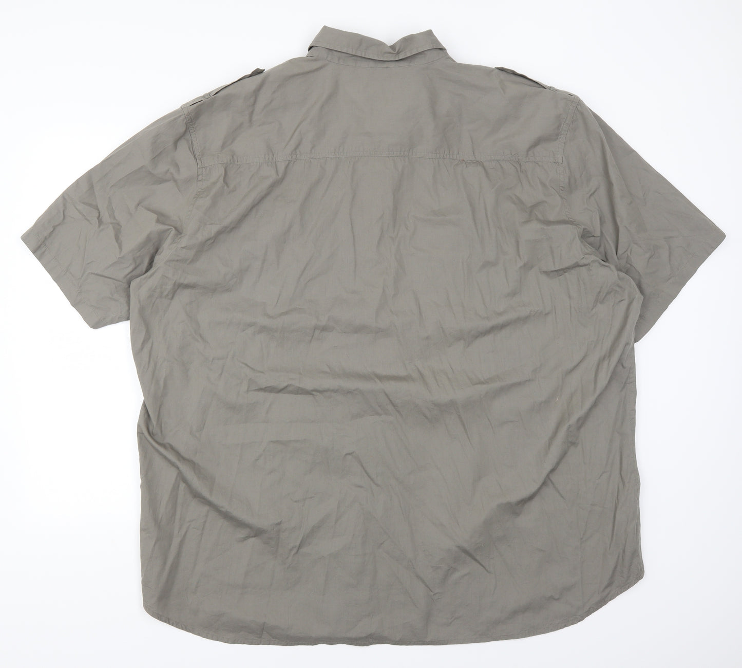 Jacamo Mens Green    Button-Up Size 3XL