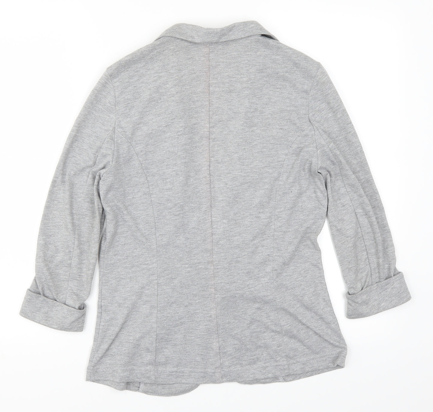 Internationale Womens Grey   Jacket Blazer Size 10