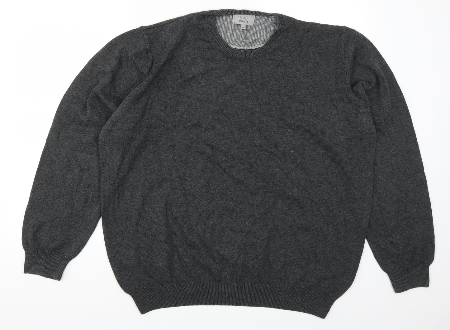 Marks and Spencer Womens Grey   Pullover Jumper Size XL