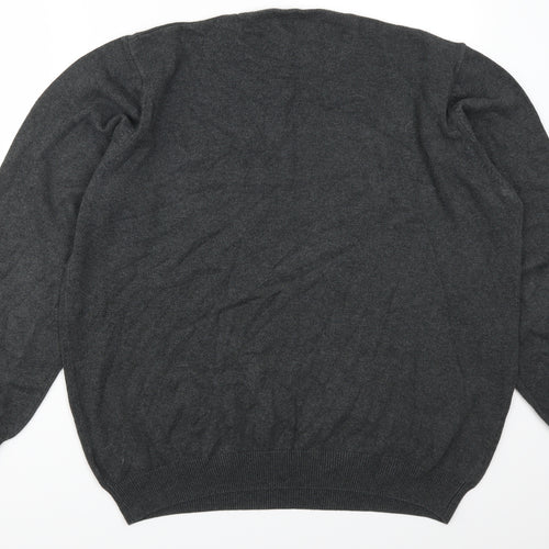 Marks and Spencer Womens Grey   Pullover Jumper Size XL
