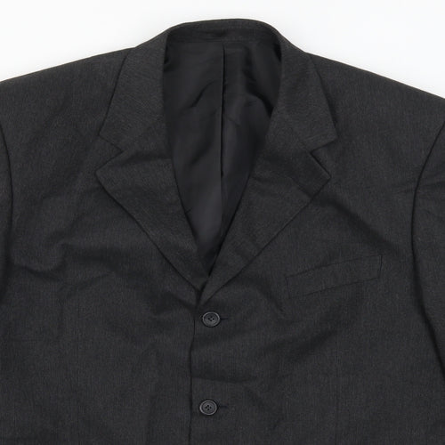 Burton Mens Grey   Jacket Suit Jacket Size 44