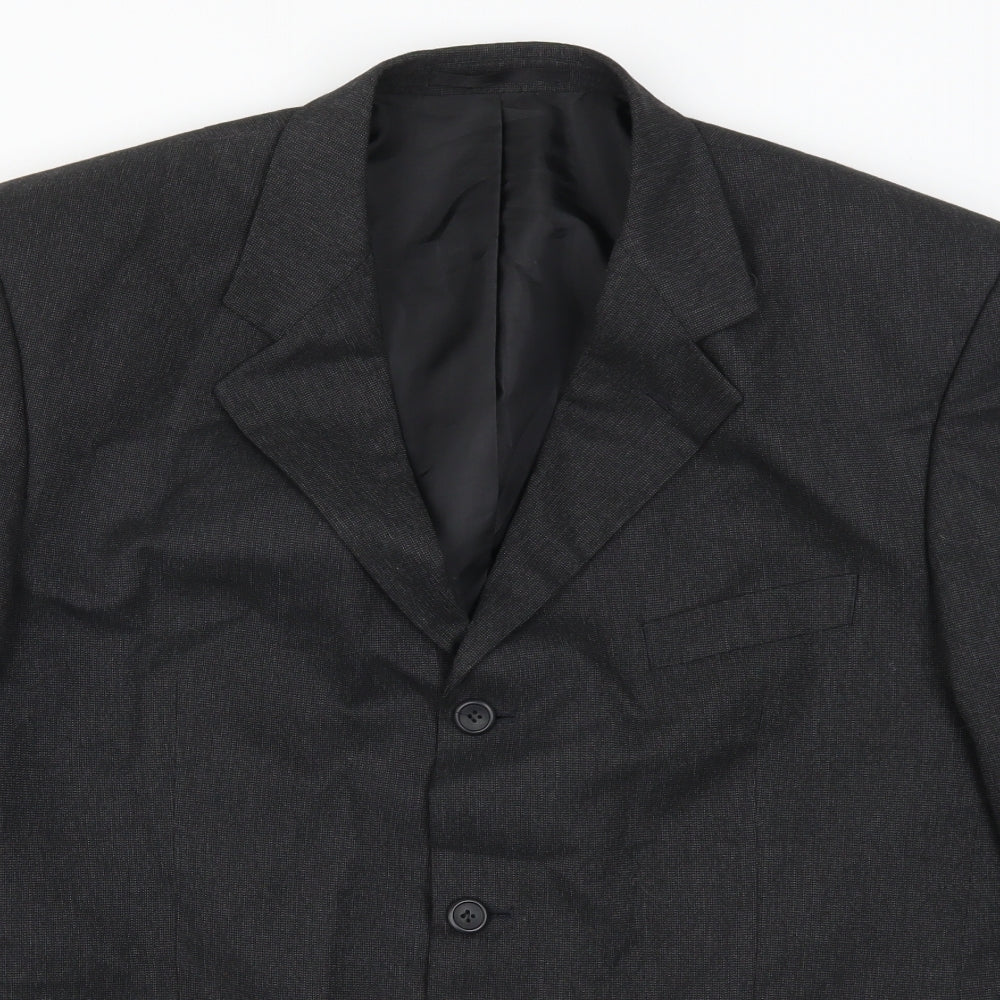 Burton Mens Grey   Jacket Suit Jacket Size 44