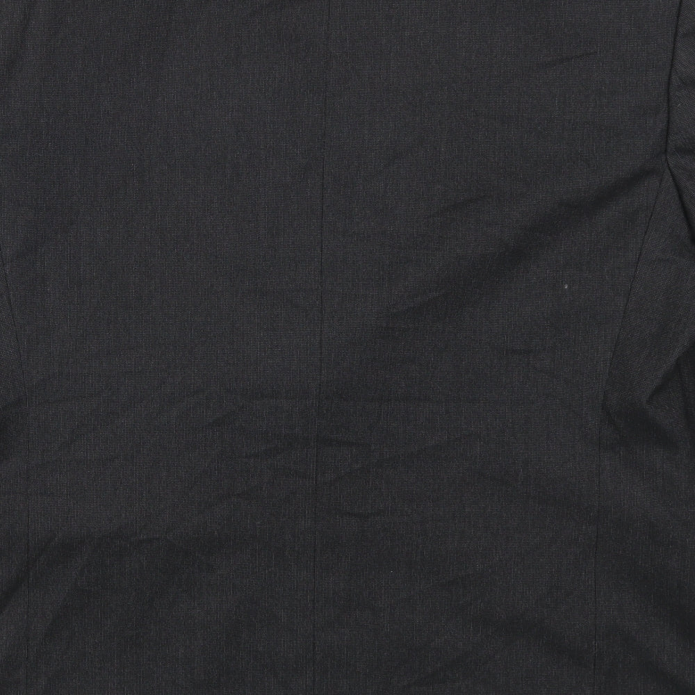 Burton Mens Grey   Jacket Suit Jacket Size 44