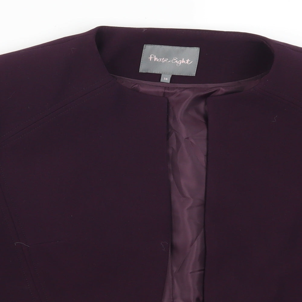 Phase Eight Womens Purple   Jacket  Size 14