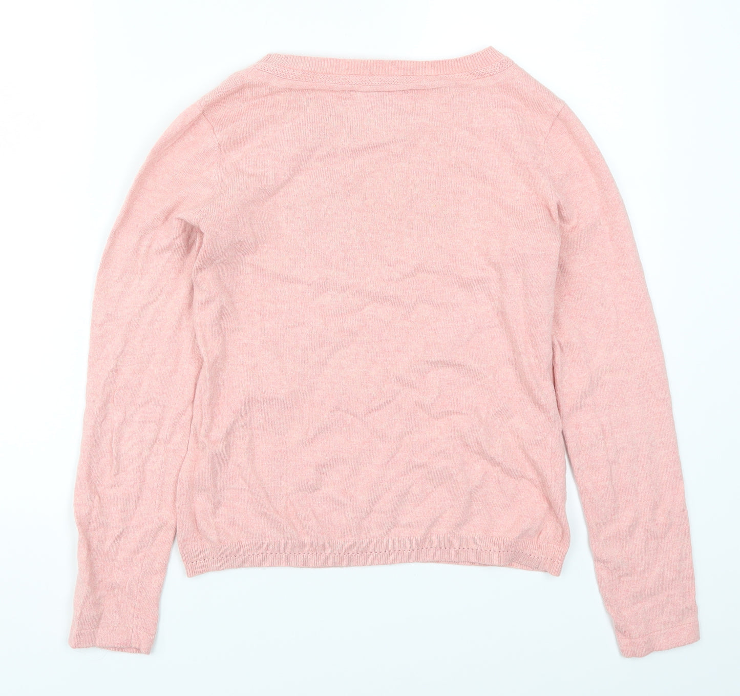 Laura Ashley Womens Pink   Pullover Jumper Size 8