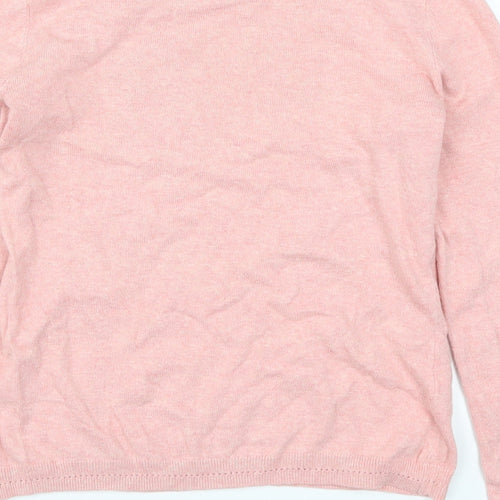 Laura Ashley Womens Pink   Pullover Jumper Size 8