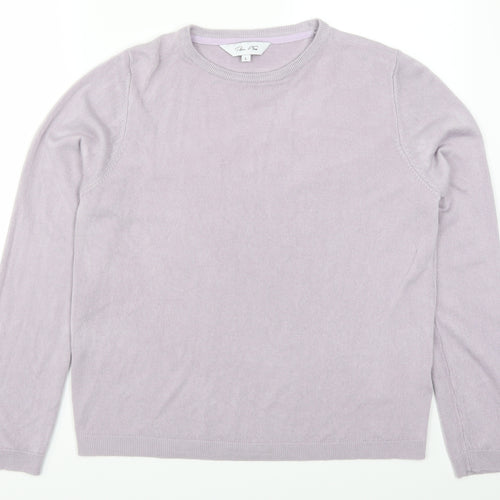 Plum Tree Womens Purple   Pullover Jumper Size L