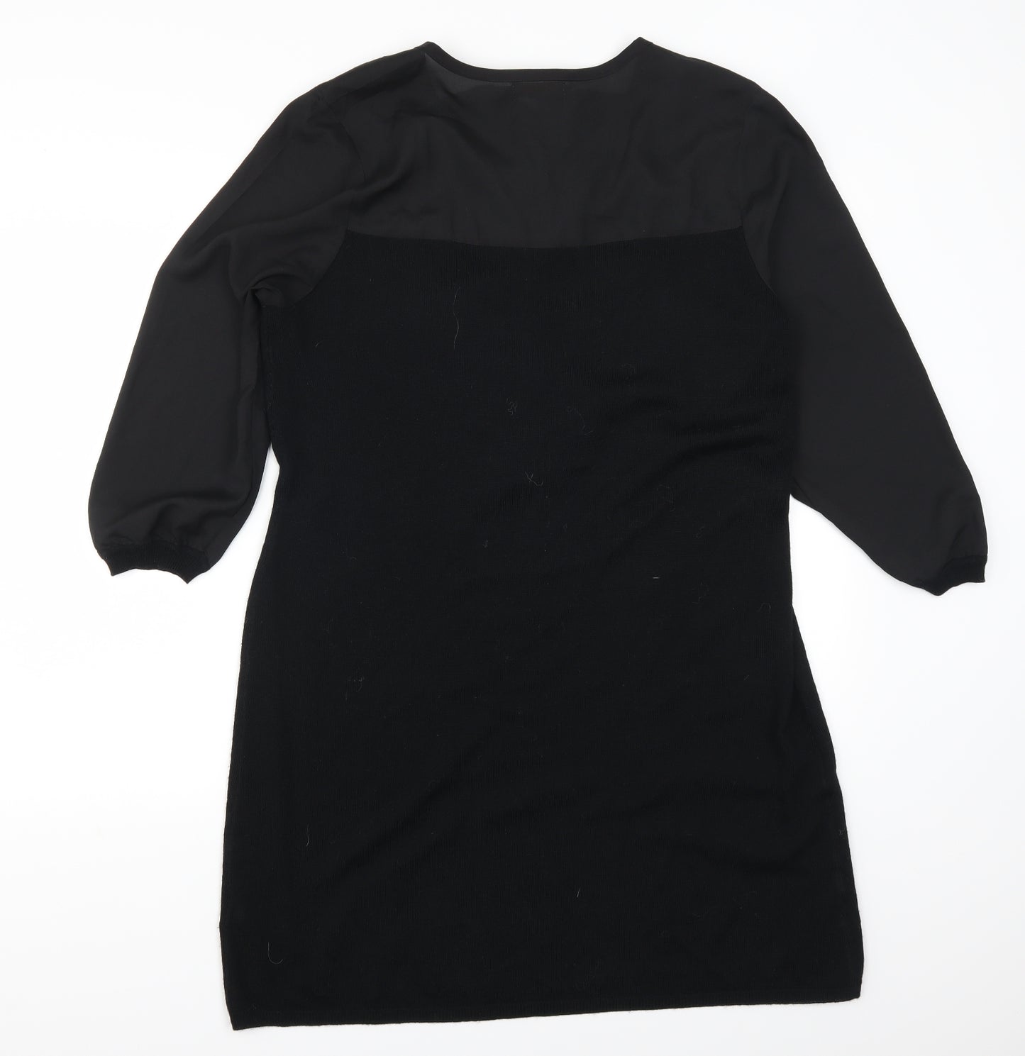 Monsoon Womens Black   Jumper Dress  Size 16