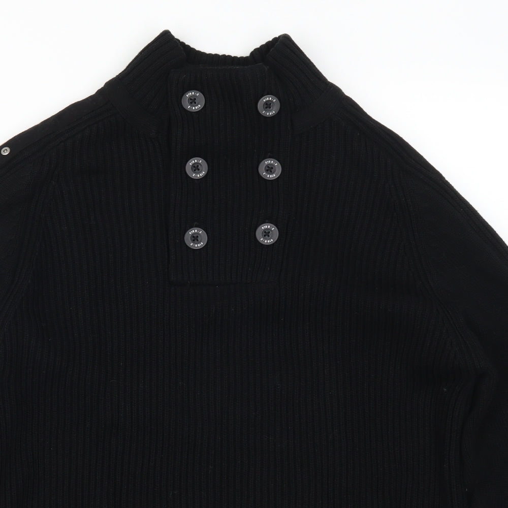 NEXT Mens Black   Pullover Jumper Size M