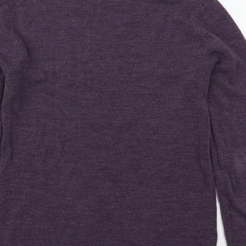 Cedarwood State Mens Purple   Pullover Jumper Size XS