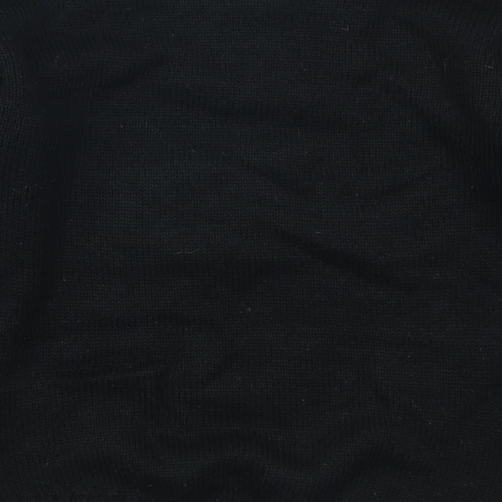 NEXT Girls Black   Pullover Jumper Size 9-10 Years  - Dog