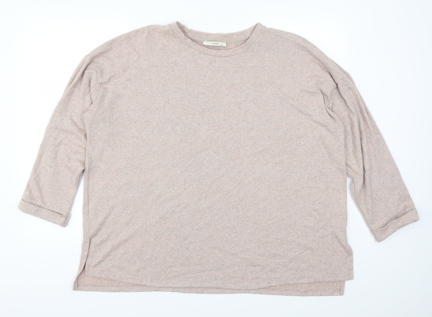 George Womens Pink   Basic T-Shirt Size XL