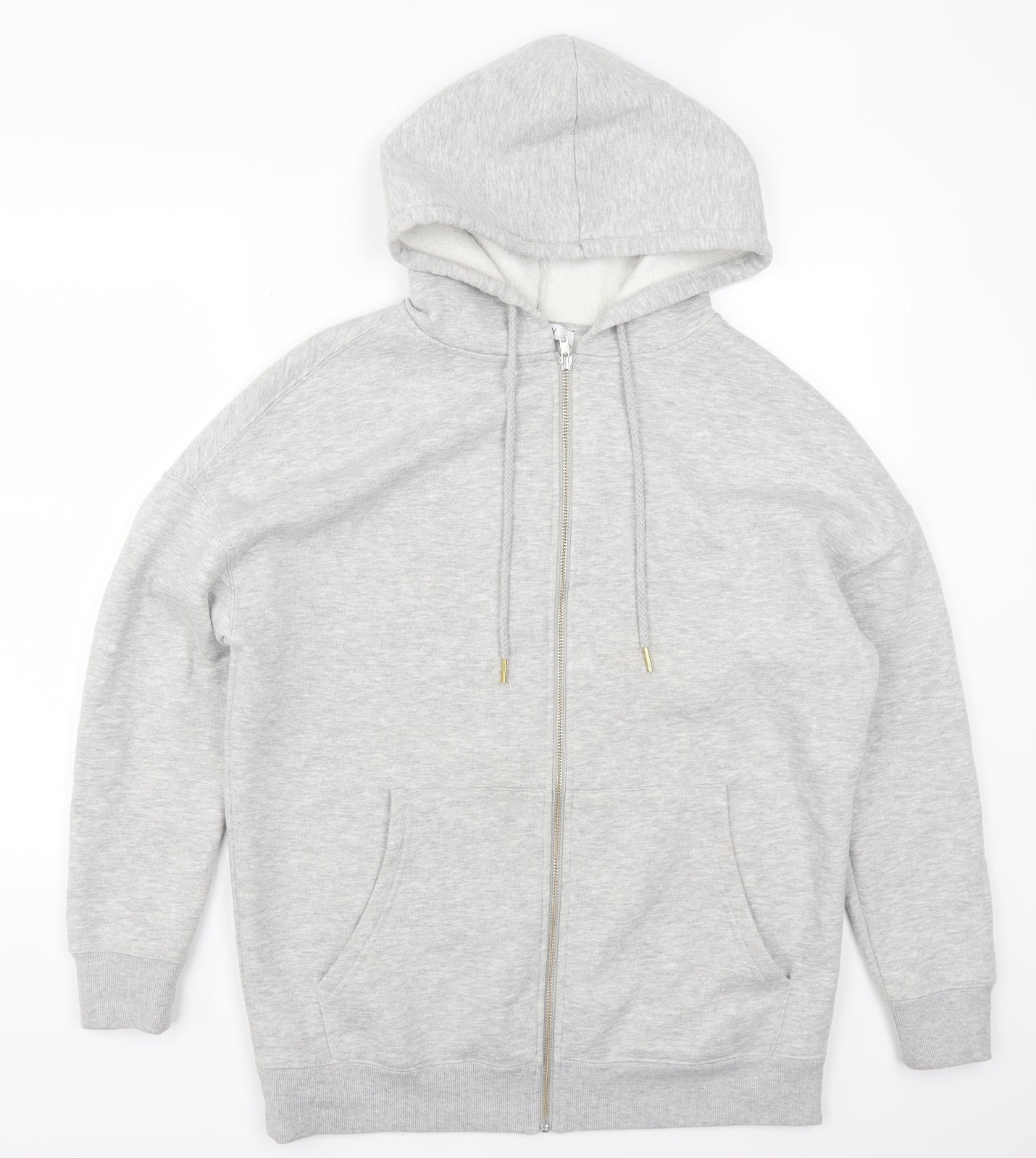 Very Womens Grey   Full Zip Hoodie Size 12