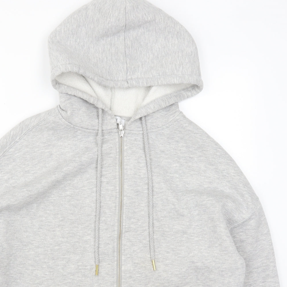 Very Womens Grey   Full Zip Hoodie Size 12