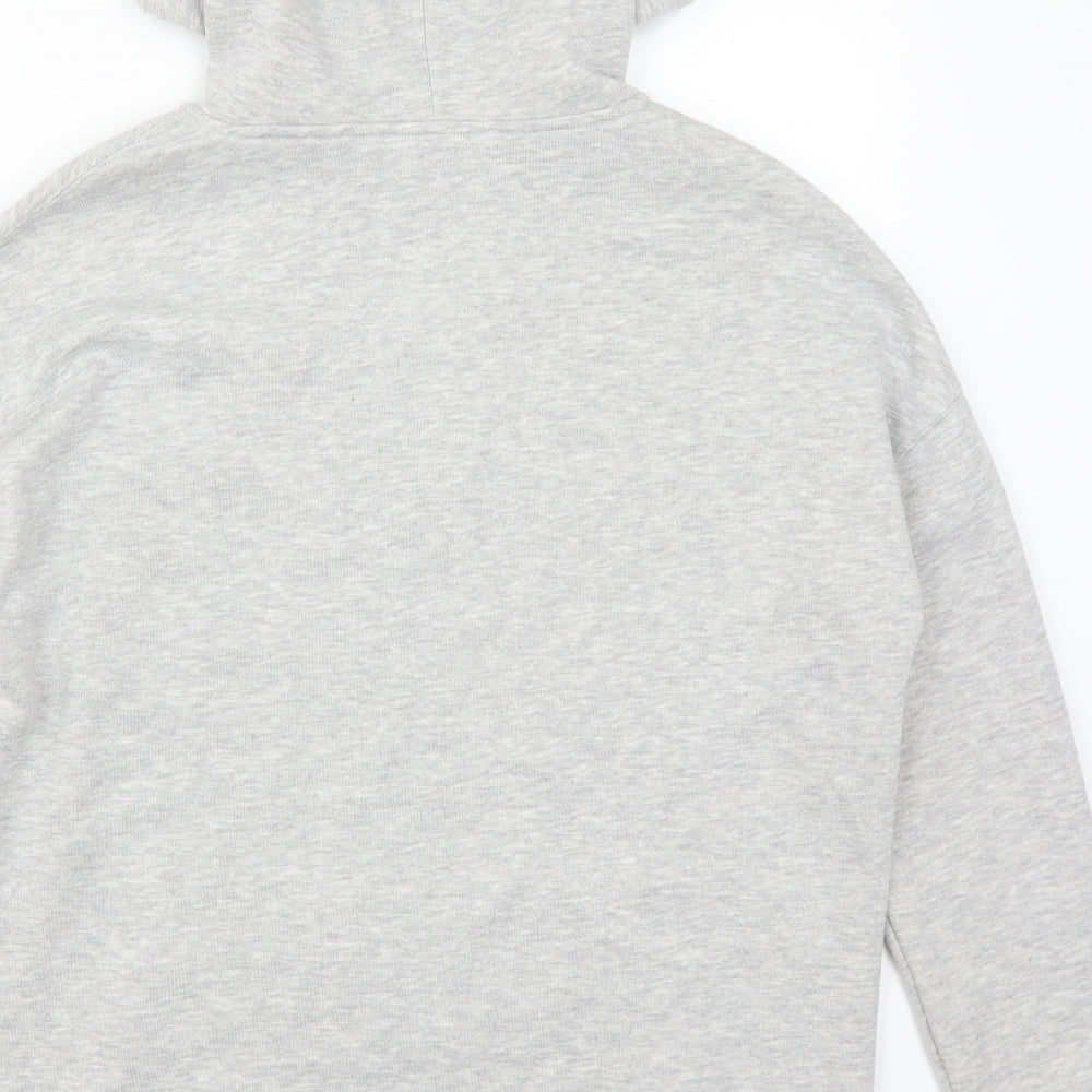 Very Womens Grey   Full Zip Hoodie Size 12