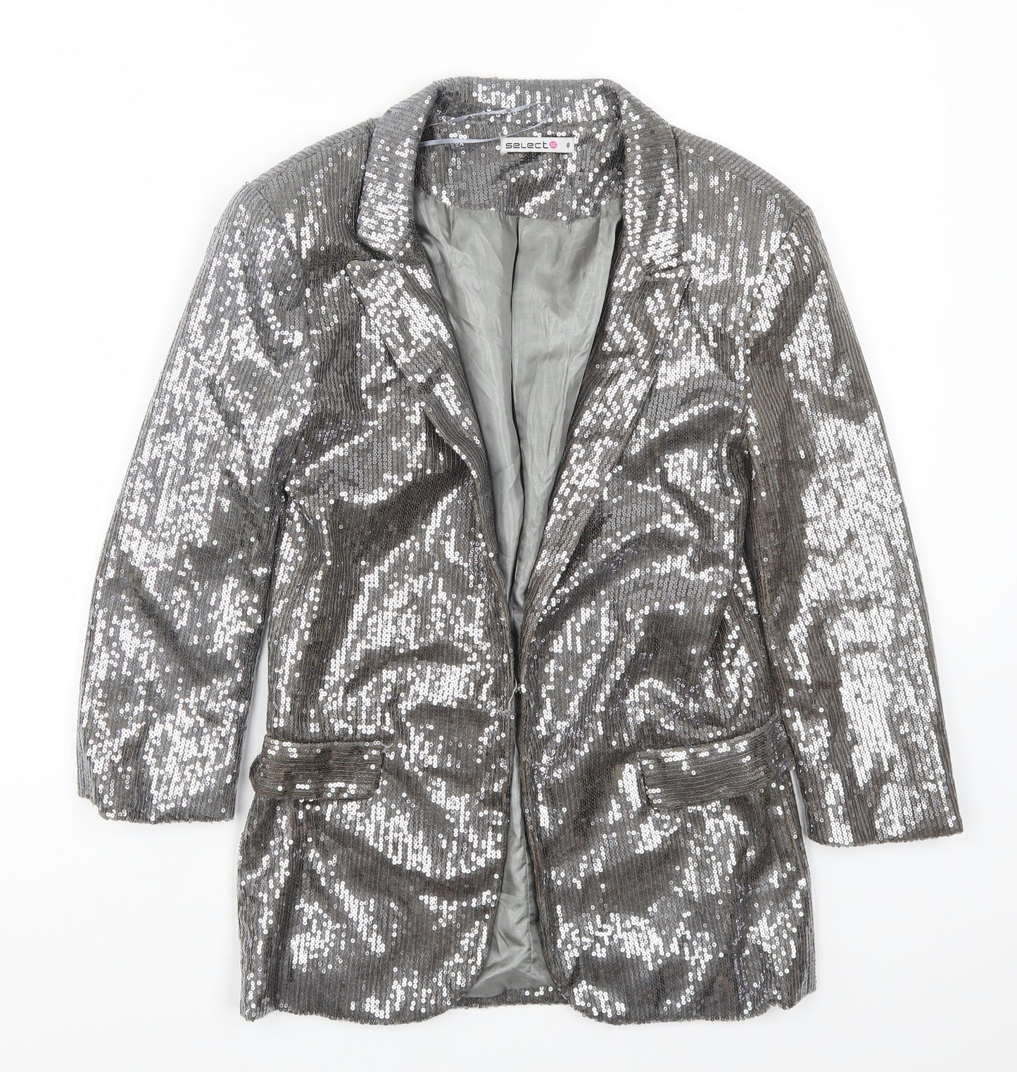 Select Womens Silver   Jacket  Size L