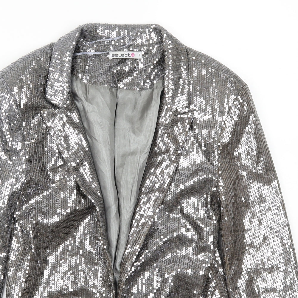 Select Womens Silver   Jacket  Size L