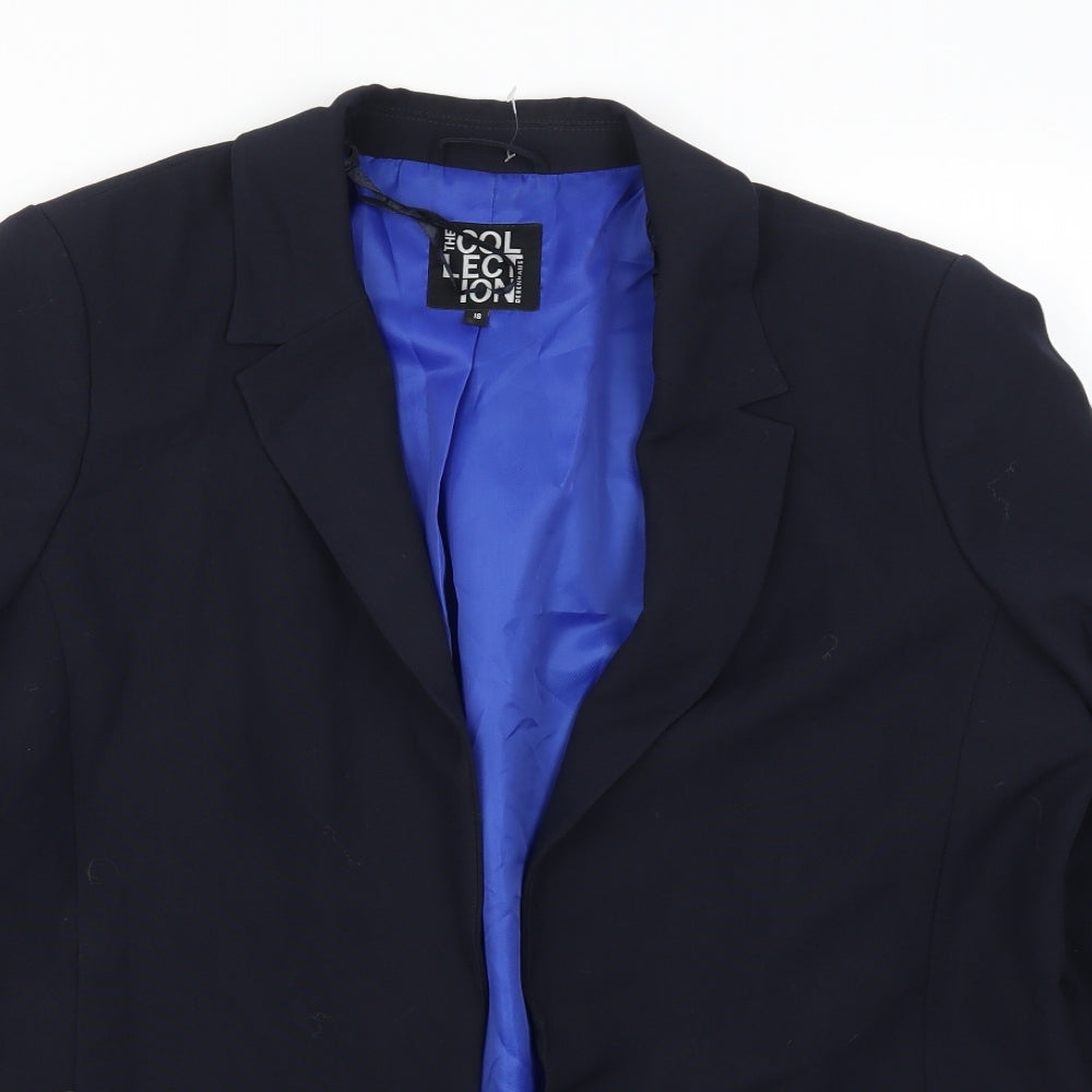 Debenhams Womens Blue   Jacket Suit Jacket Size 18