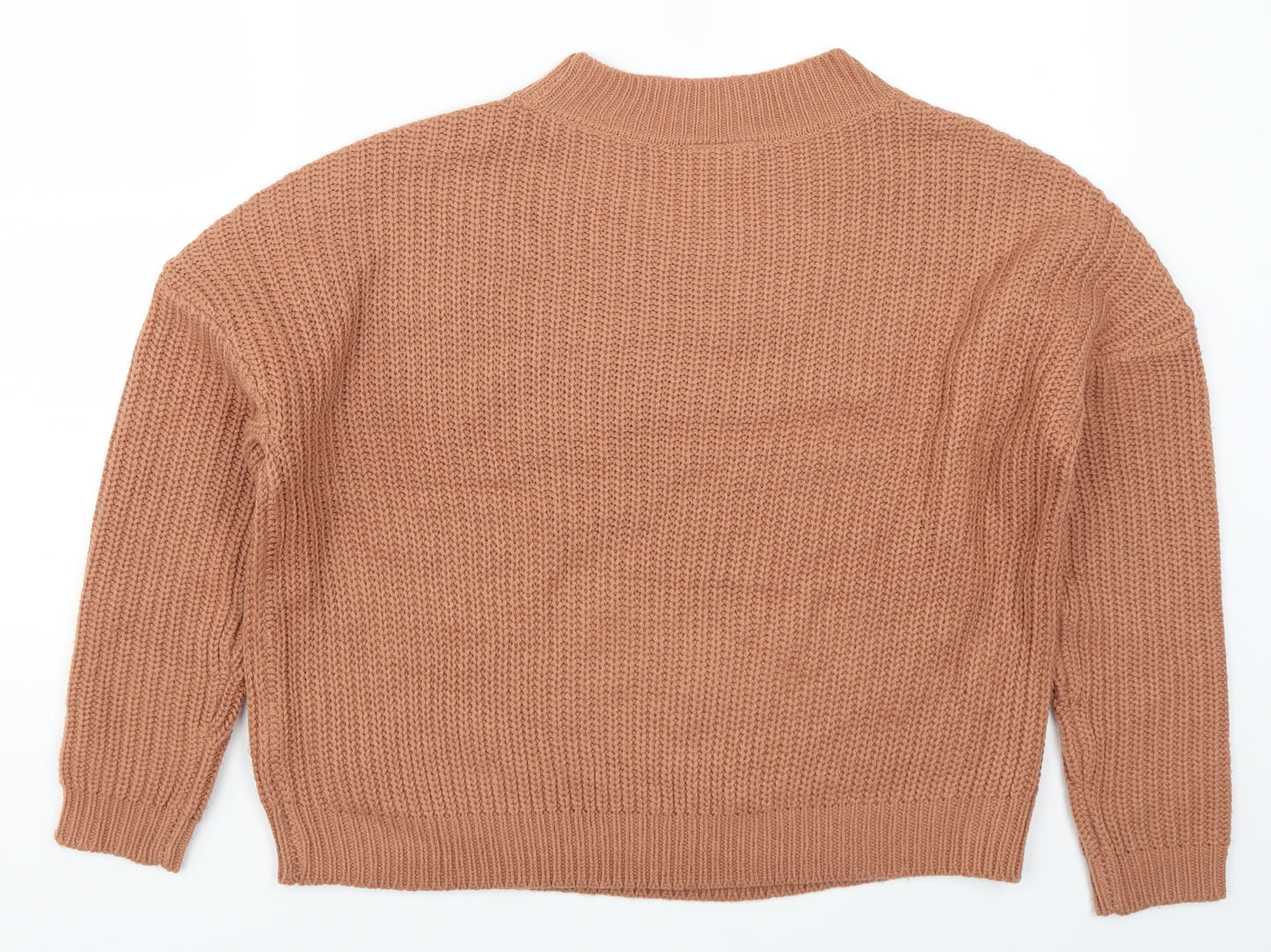Noisy may Womens Brown   Pullover Jumper Size S