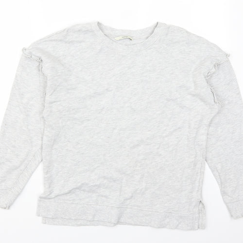 George Womens Grey   Pullover Sweatshirt Size 8