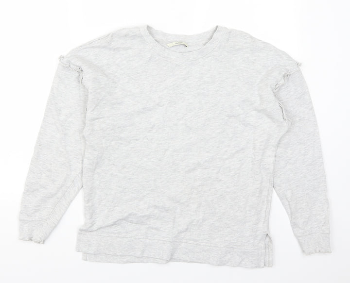 George Womens Grey Pullover Sweatshirt Size 8