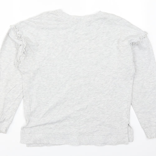 George Womens Grey   Pullover Sweatshirt Size 8
