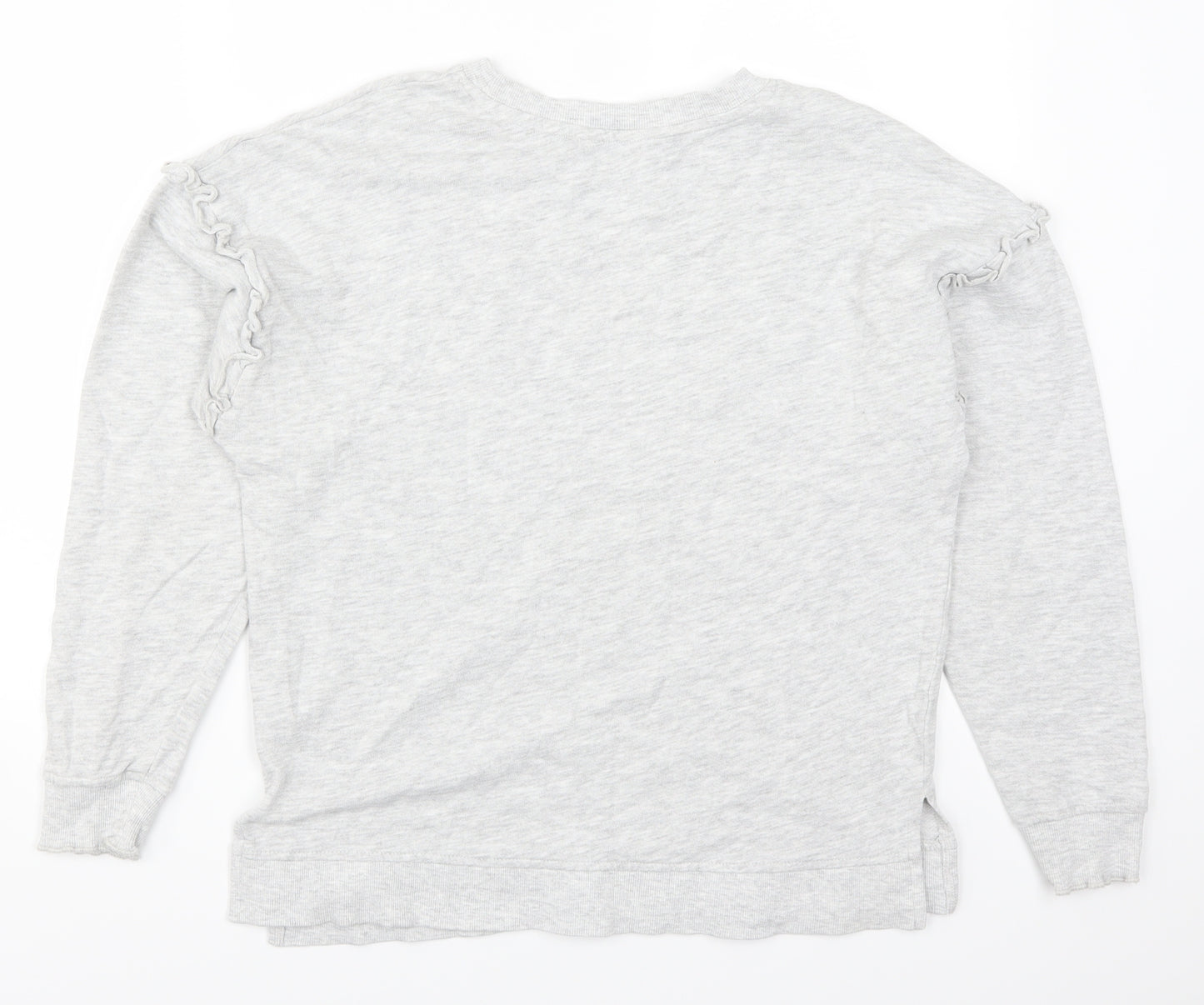 George Womens Grey   Pullover Sweatshirt Size 8
