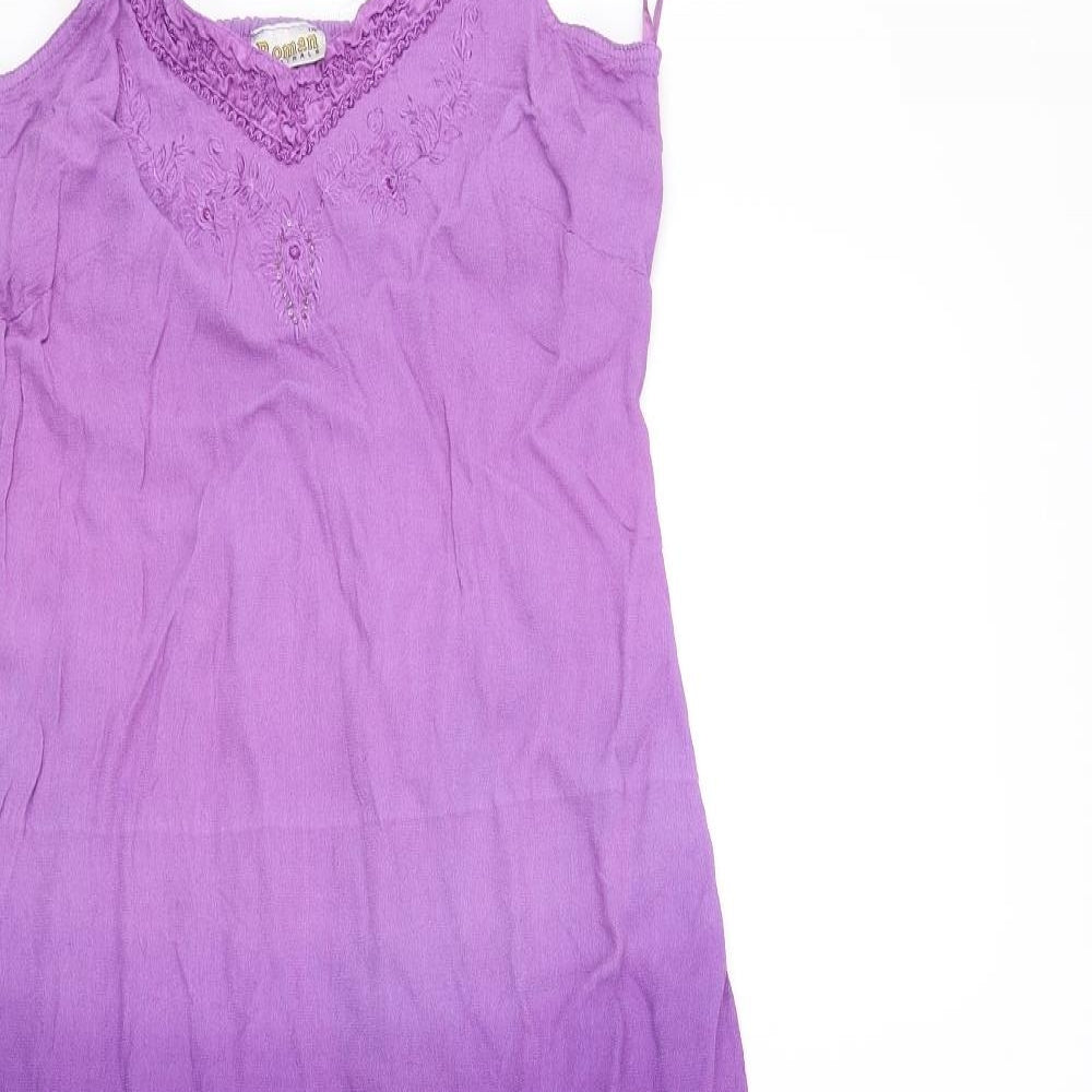Roman Original Womens Purple   A-Line  Size 14
