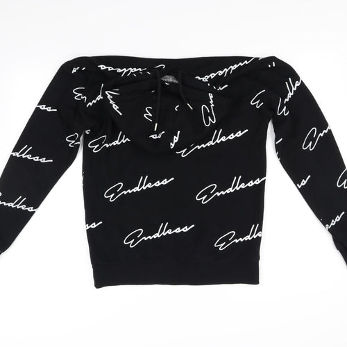 Primark Womens Black   Pullover Jumper Size S