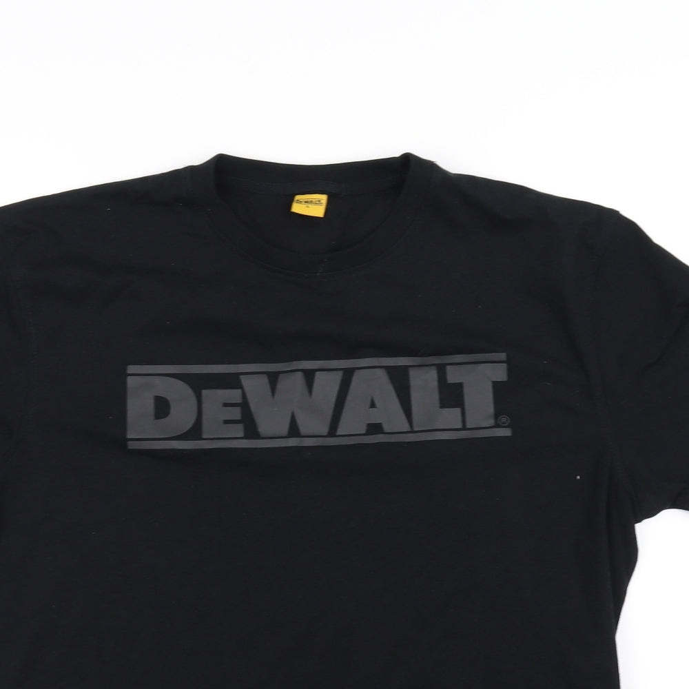 DEWALT Mens Black    T-Shirt Size L