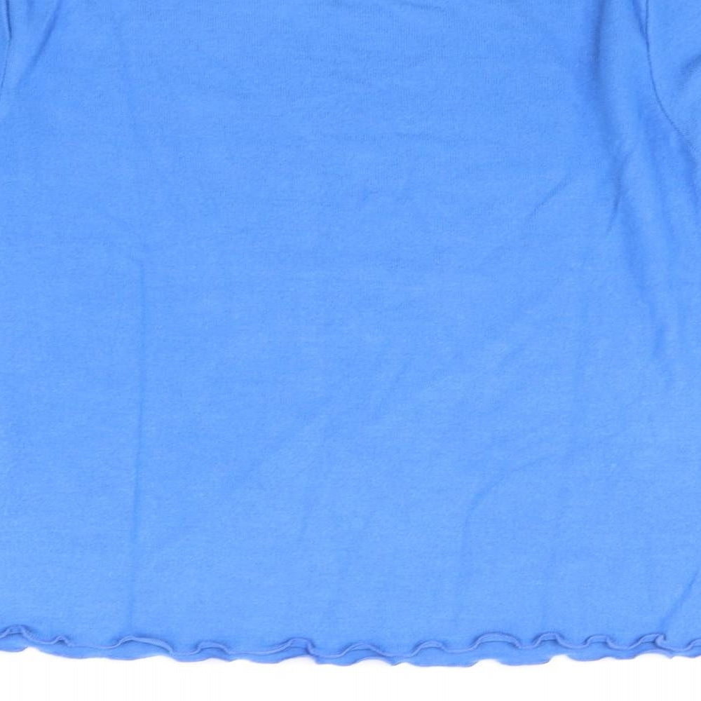 Stradavarius Womens Blue   Pullover Jumper Size L