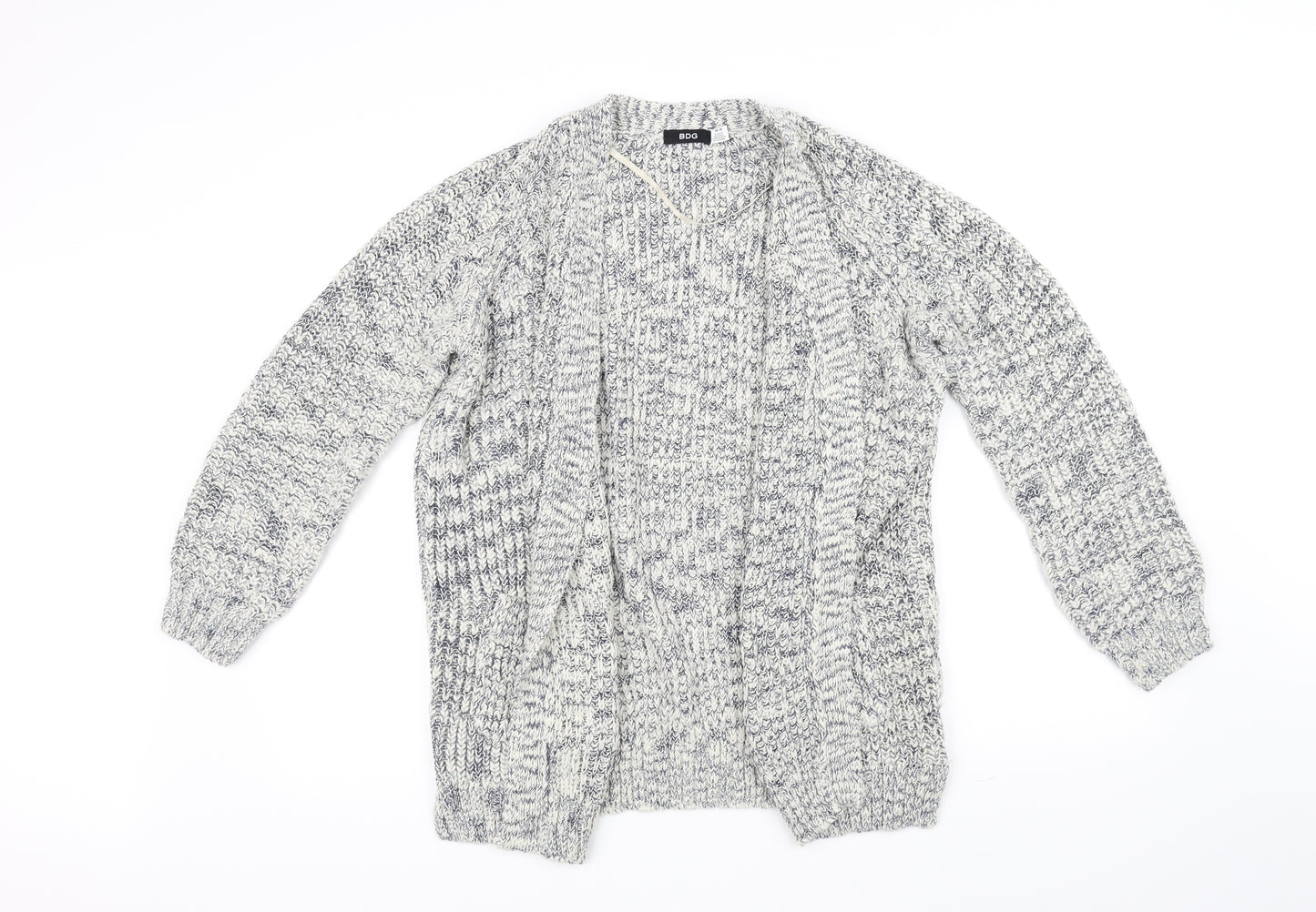 BDG Womens White   Cardigan Jumper Size M