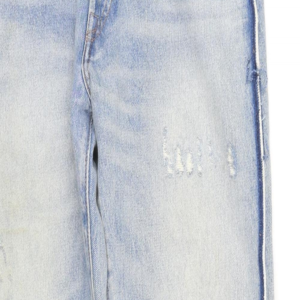LEVIS Womens Blue   Straight Jeans Size M L34 in