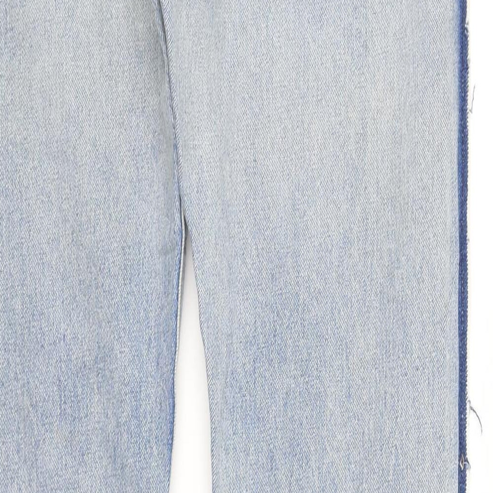 LEVIS Womens Blue   Straight Jeans Size M L34 in