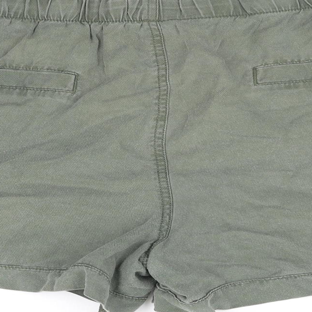 Papaya Womens Green   Cut-Off Shorts Size 16
