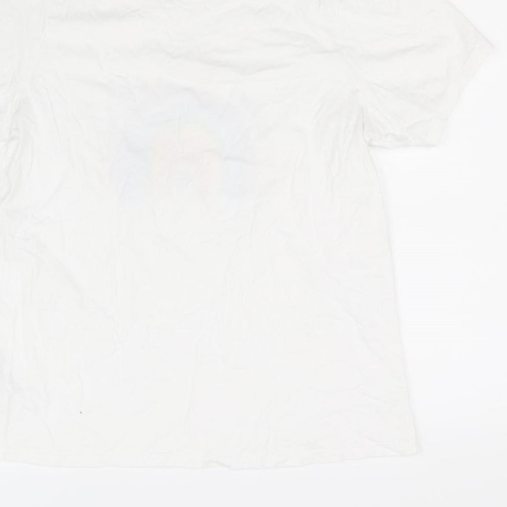F&F Womens White   Basic T-Shirt Size 14